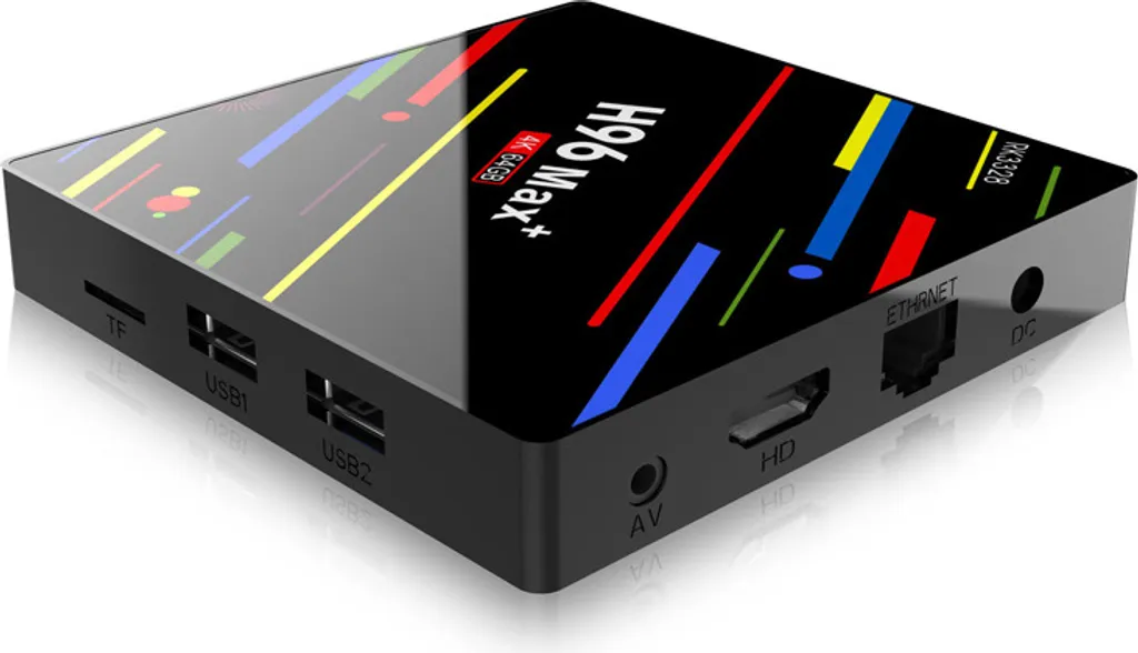 Smart TV Box H96 Max 4GB/32GB Android 4K - Hub Multimediale US Plug