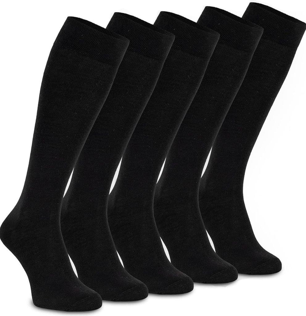 Kniestrümpfe (6 Paar) für Damen und Herren aus Merino Produktbild 