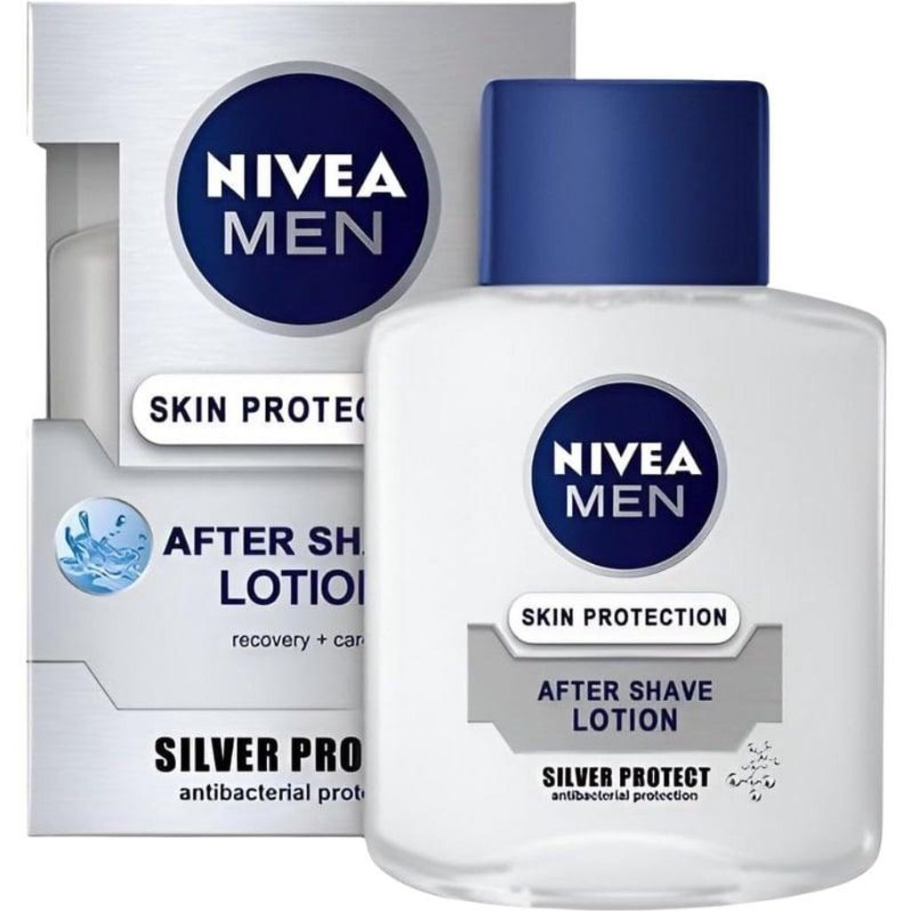 Nivea Men Aftershave Silver Protect (100 ml) Productafbeelding 