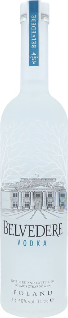 Belvedere Vodka 1000ml 40% Vol. Produktbild 2