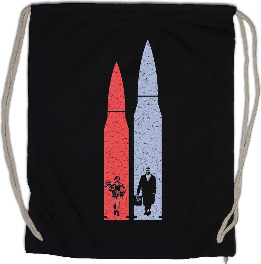 Urban Backwoods L & M, Turnbeutel, Farbe: Schwarz