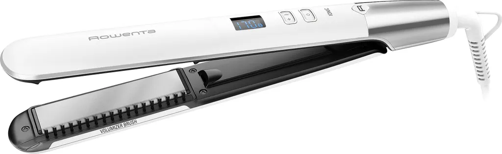 Lisseur Rowenta SF4650F0 VOLUMIZE avec brosse intégrée et plaques pro