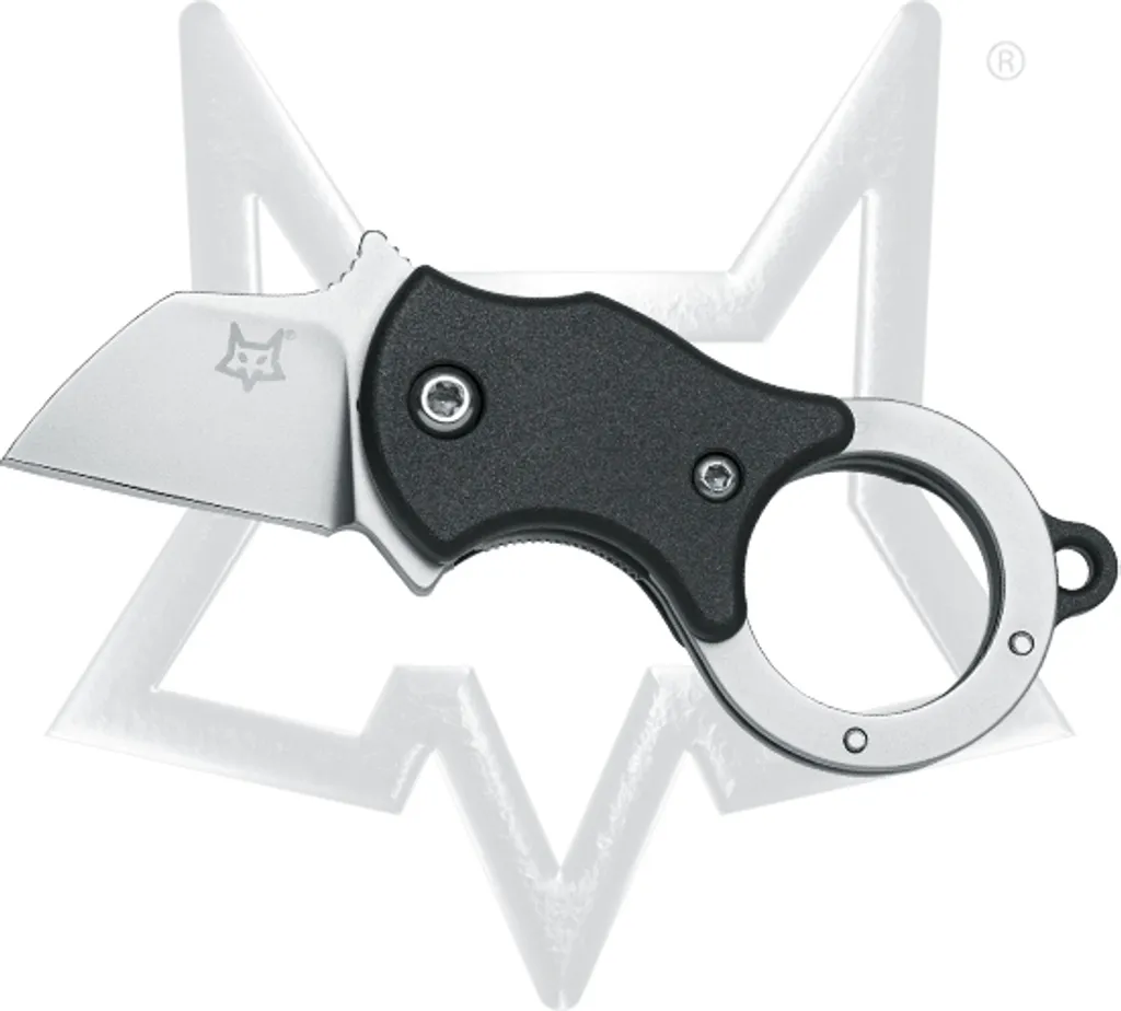 Petit Couteau de Poche FOX Mini-ta en Acier Inox et Manche Nylon