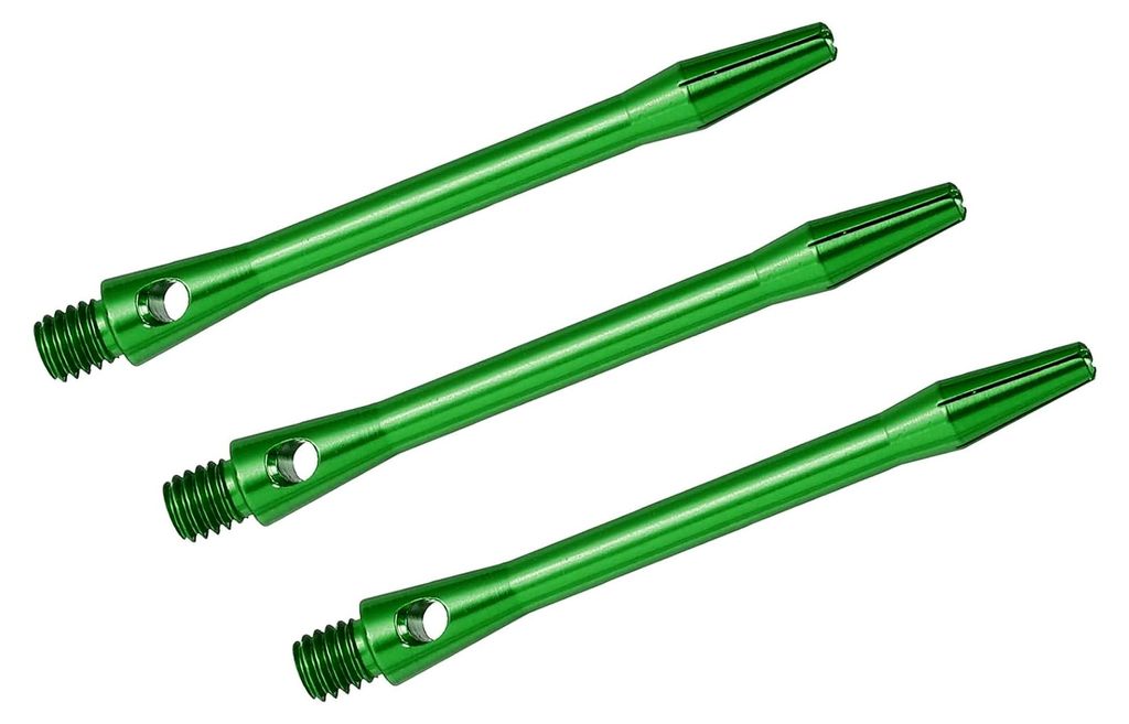 Dart Schäfte aus Aluminium, Zubehör für Steeldart, Schwarz