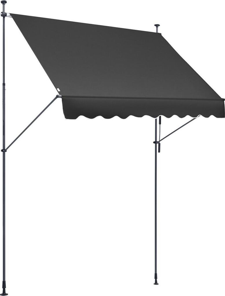 98x47" Patio Awning Retractable Patio Canopy Sunsetter with Produktbild 