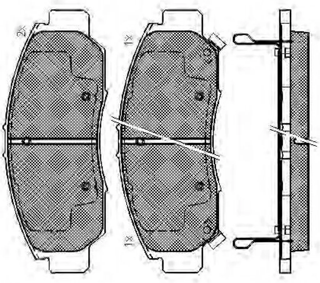 Silencieux d'échappement WALKER 24055 pour Mondeo III - Réf OE 1148404