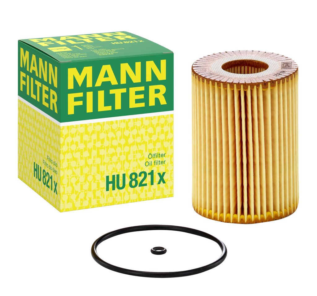MANN-FILTER HU 821 X Filtre à huile - Jeu de filtres à Image du produit 