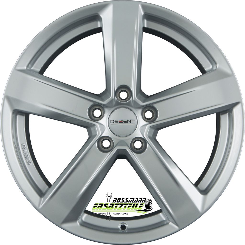 Dezent TU silver 6.5x16 ET50 - LK5/114.3 ML67.1 Felge Alu