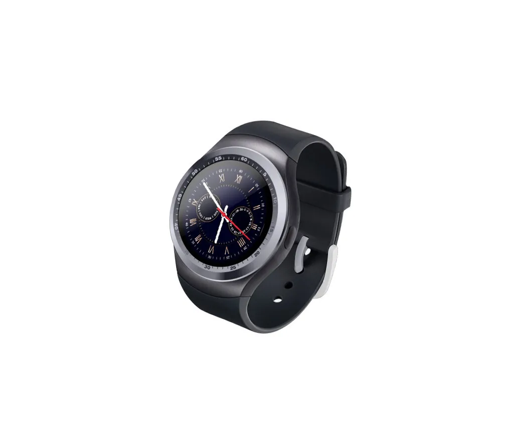 Akai AKSW05 Montre Connectée Noire 1.22 Pouces avec Fonction Téléphone