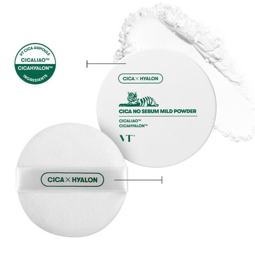 VT Cosmetics - Cica No-Sebum Mild Powder, 5g Produktbild 