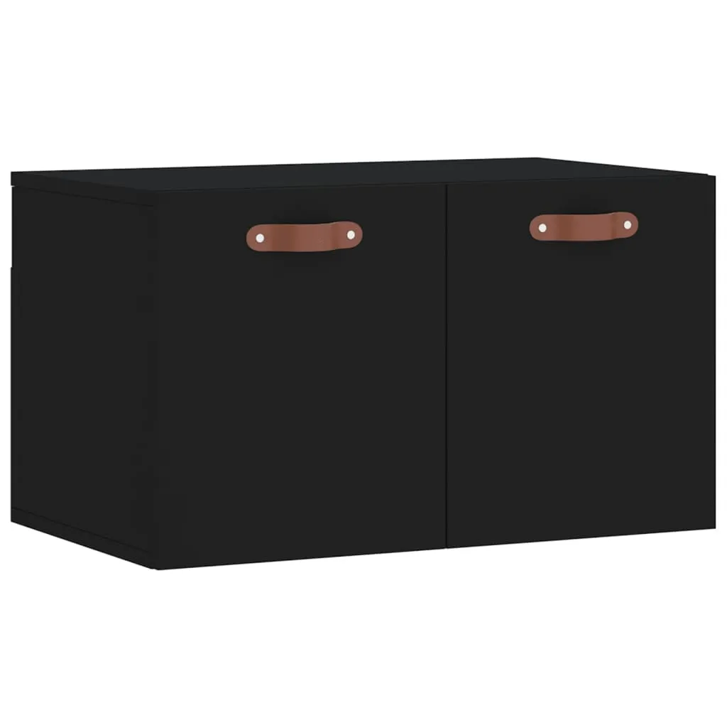 vidaXL Pensile Nero Legno Multistrato - Organizza con Stile e Calore