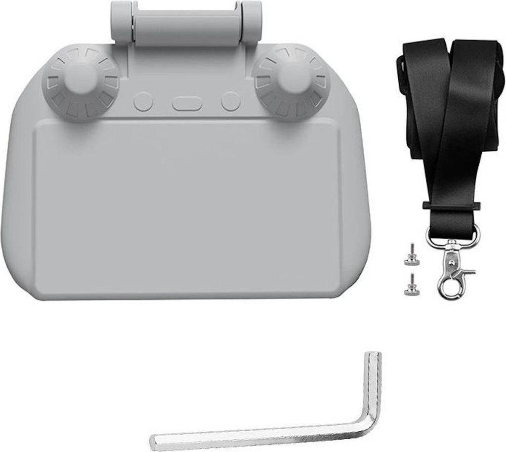Für DJI Air 2 / Mavic 3 Pro Set aus Fernsteuerungs-Sonnenschutz & Trageband Grau