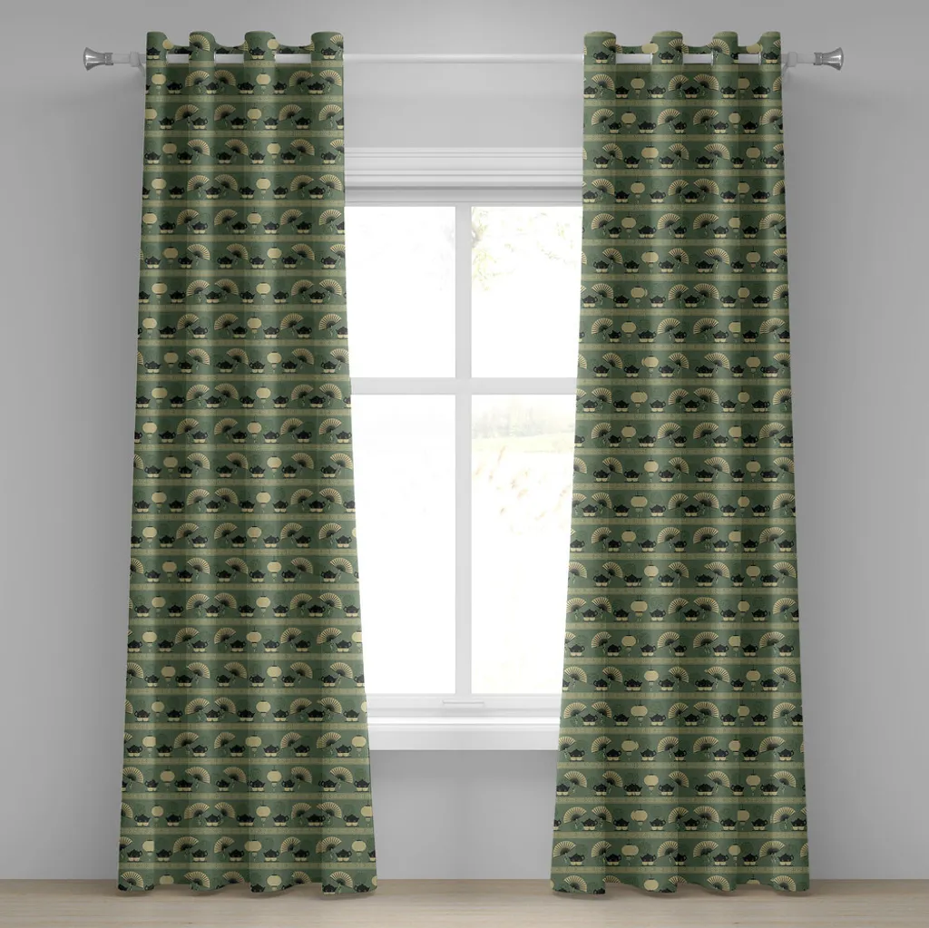 Tende Decorative ABAKUHAUS Tea Party | Tende Lavabili 280x175 cm