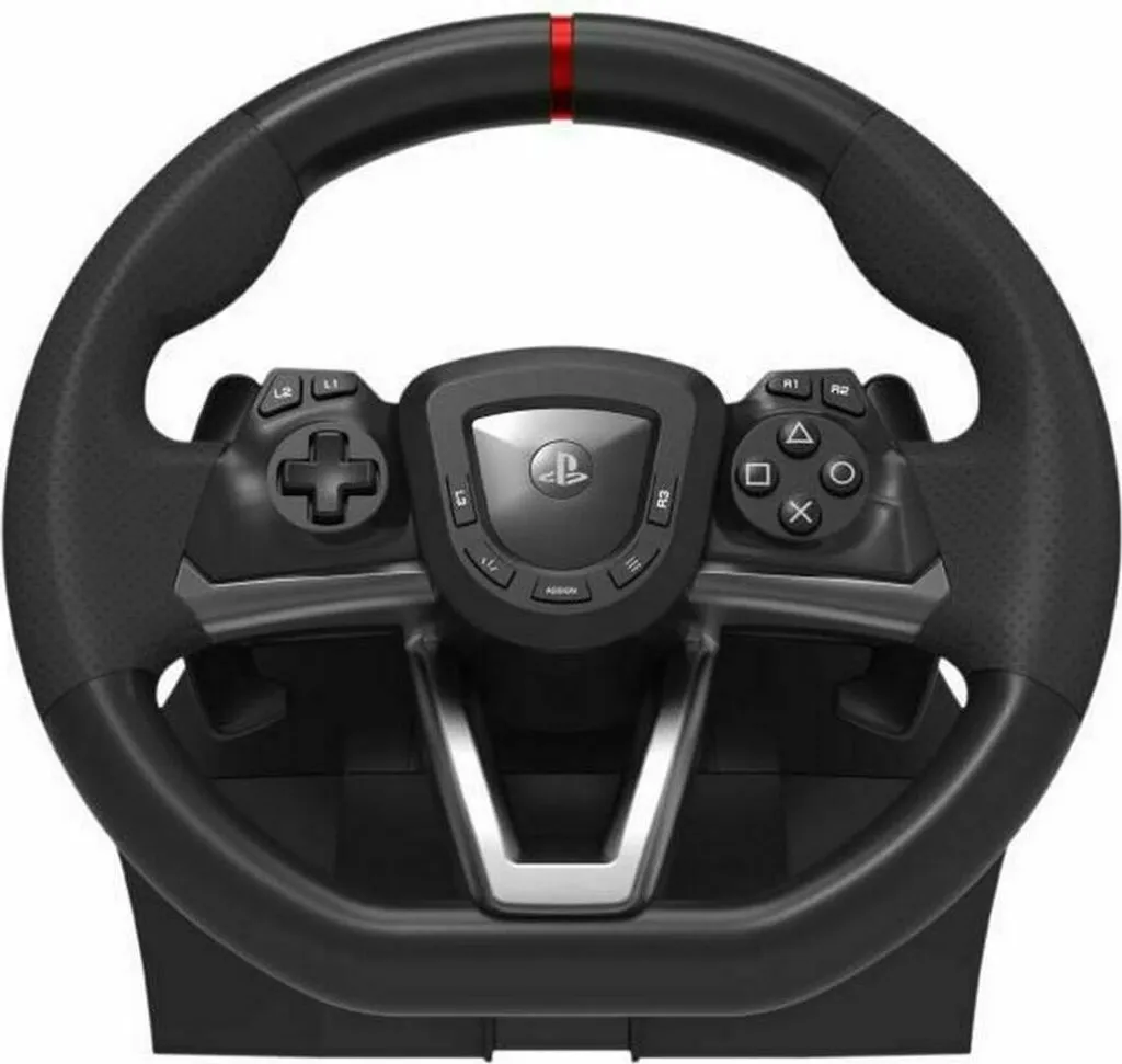 Volant HORI Noir Ergonomique - Commandes Personnalisables et Précises
