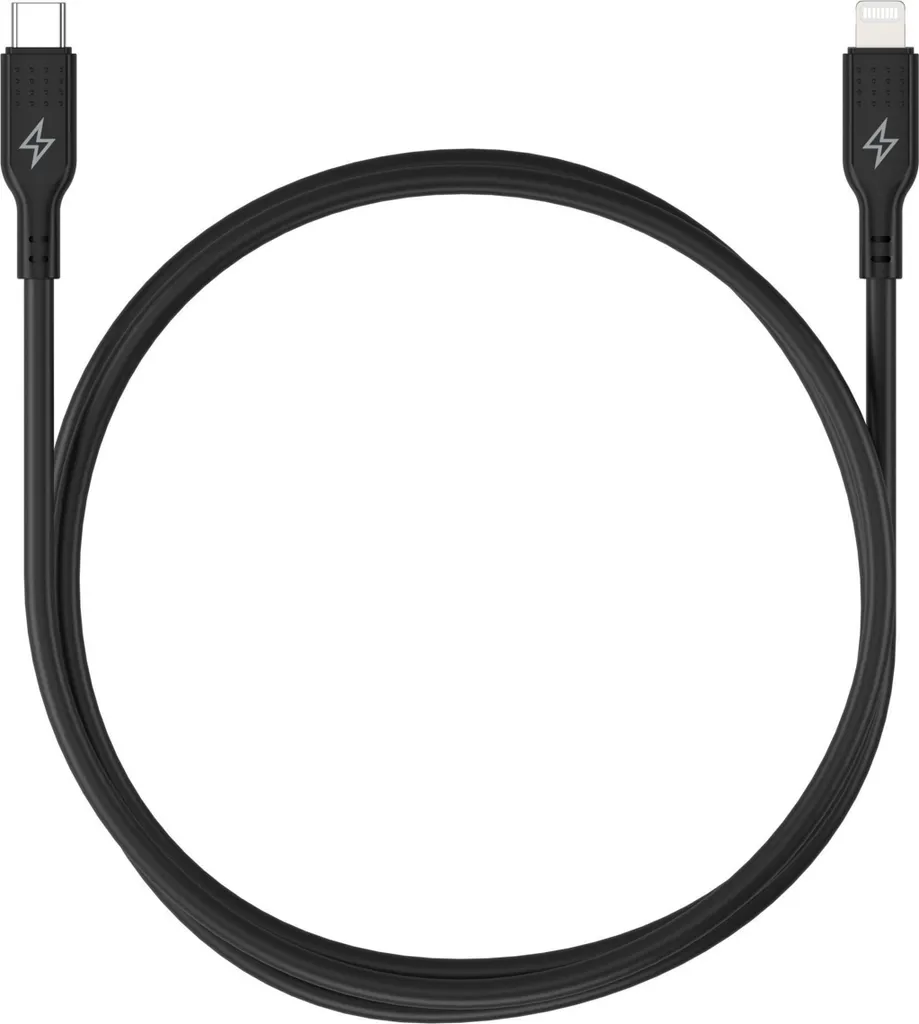 Câble de Charge Rapide iPhone USB-C vers Lightning MFi AlzaPower 1m Noir - 4