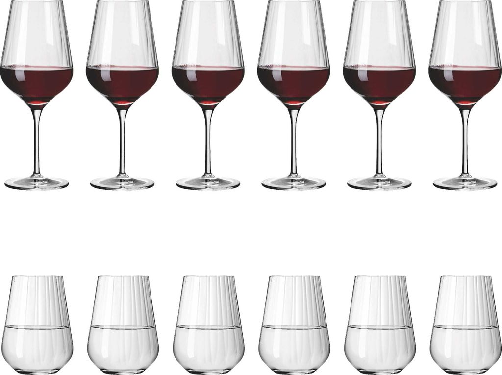Sternschliff Rotwein- Und Wasserglas-Set #1 Von Ritzenhoff Produktbild 2