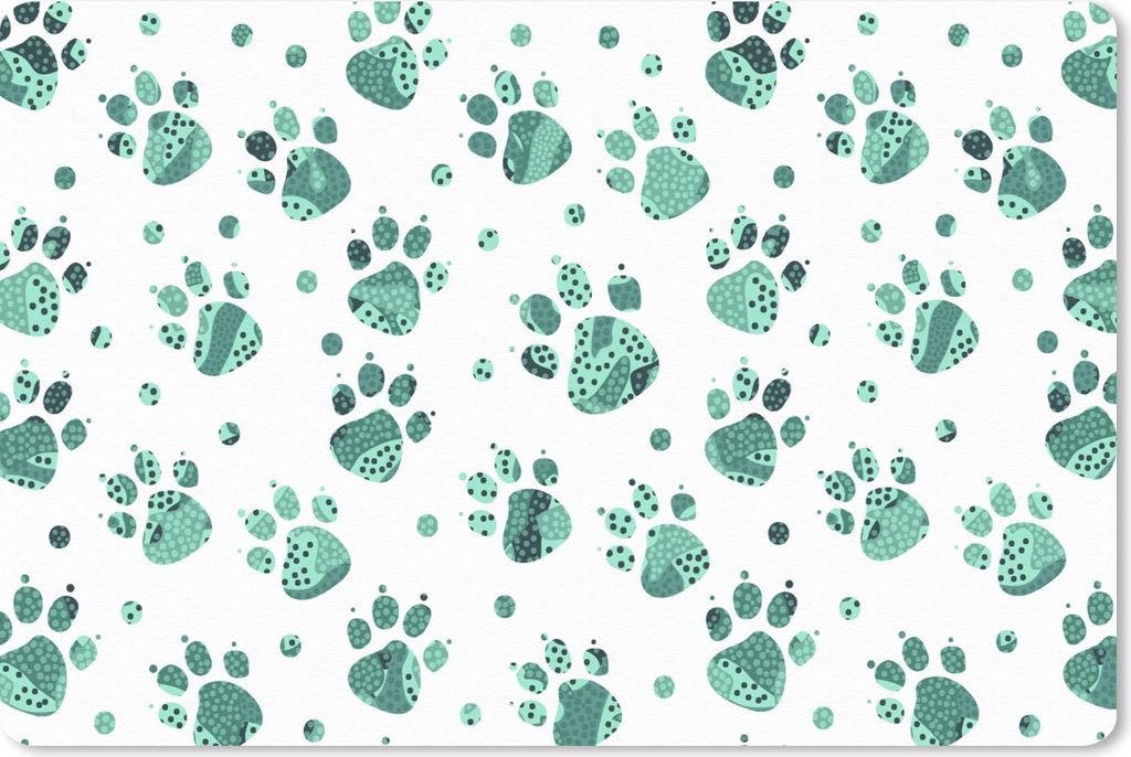 MuchoWow Mauspad Mousepad Muster - Haustiere - Tier 27x18 cm - Mousepads - Maus Mat - Pad - Mausunterlage - Büroartikel - Desk Matten