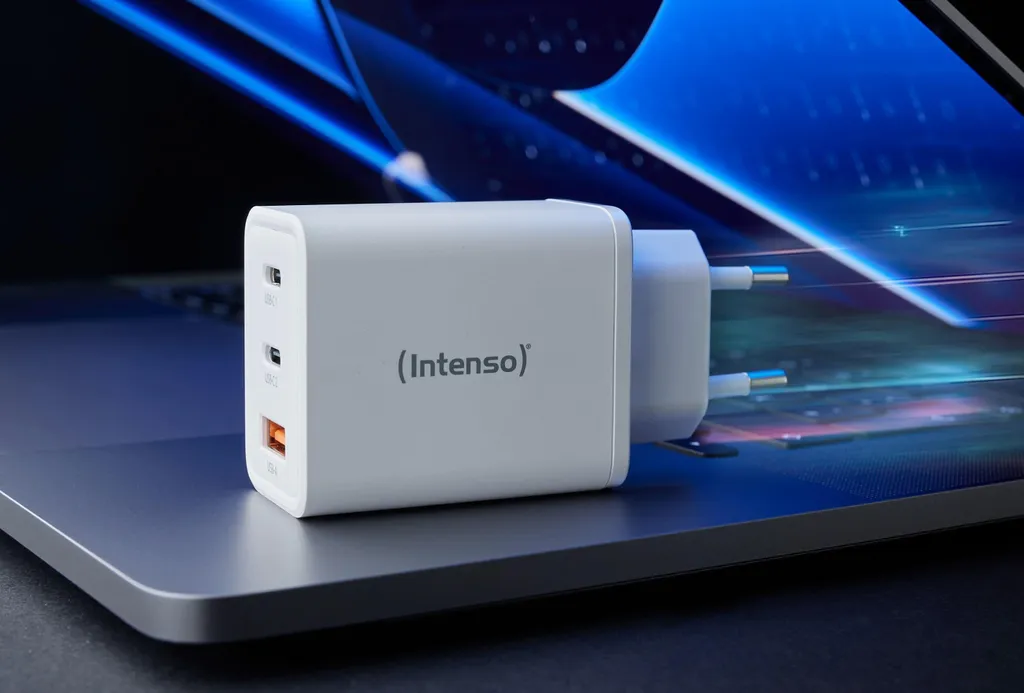 Chargeur Voyage Intenso W65ACC 65W GaN pour MacBook, iPhone et Android - 6