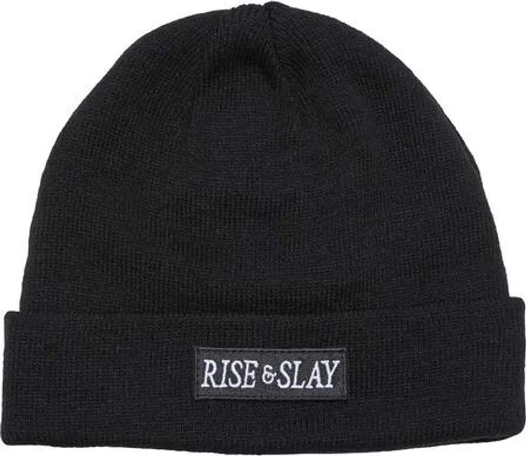 Berretto Nero Mr. Tee Rise Slay - Accessorio Hip Hop Taglia Unica