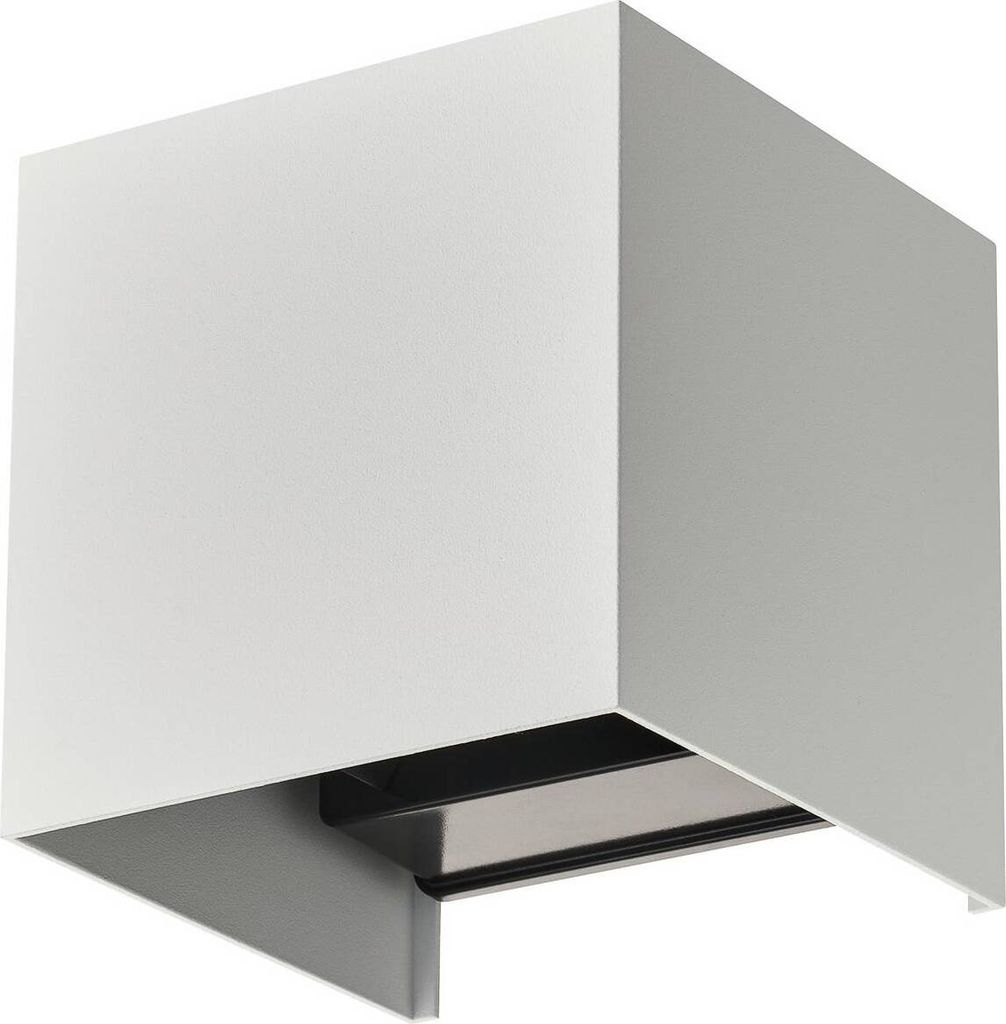 Lindby Smart LED-Außenwandlampe Dara, 10 cm, weiß, CCT Tuya