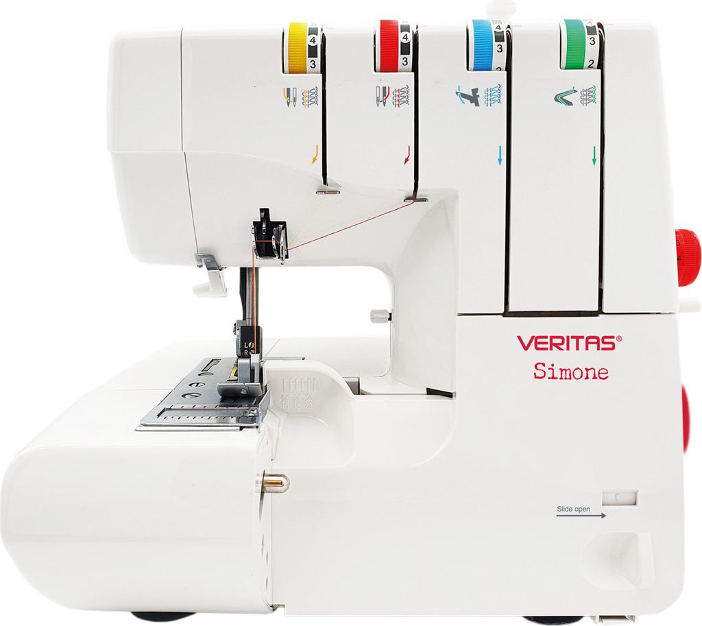 Veritas Simone, Weiß, Overlock-Nähmaschine, Overlock, Produktbild 