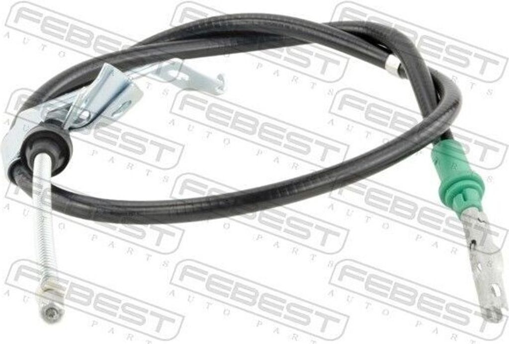 FEBEST Handbremsseil Seilzug Feststellbremse für FORD MAVERICK Hinten Rechts 05100-TRBRH