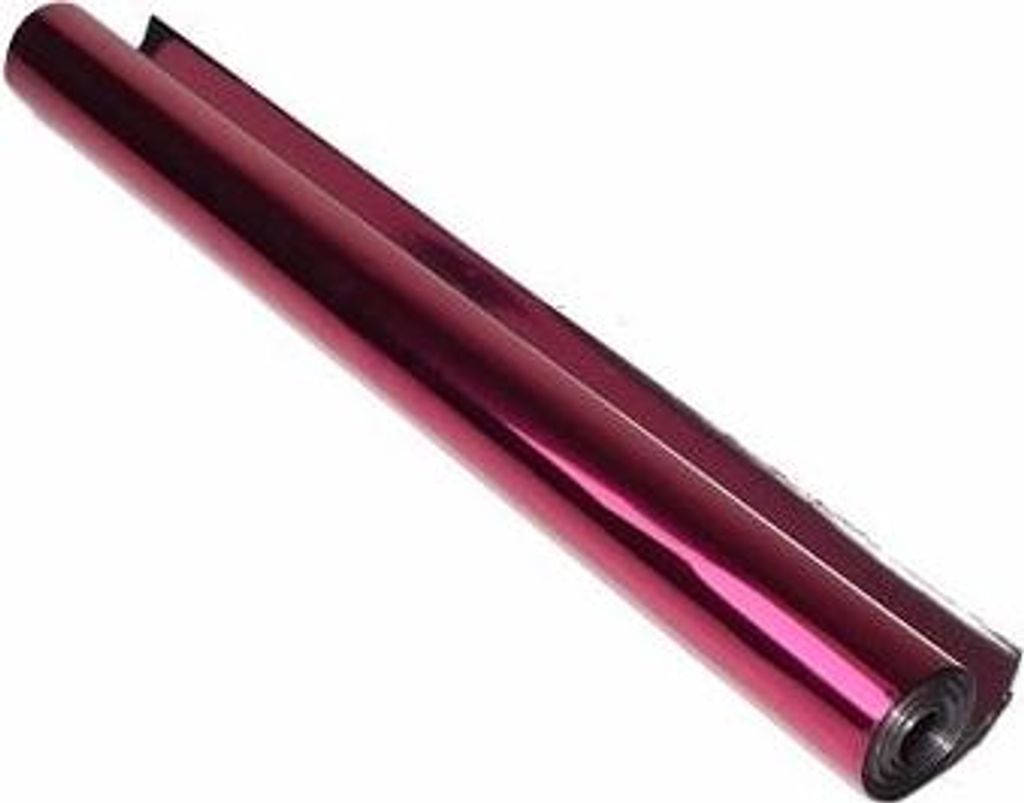 Cellophanfolie Rolle 100 cm x 25 m Rosa 30 mic