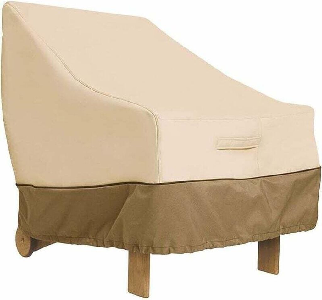 Schutzhülle für Gartenstühle, wasserdichte Stuhlhülle aus 210D Oxford-Gewebe, Stuhlhülle für Gartenmöbel, Gartenmöbelhülle (80 x 85 x 91,5...