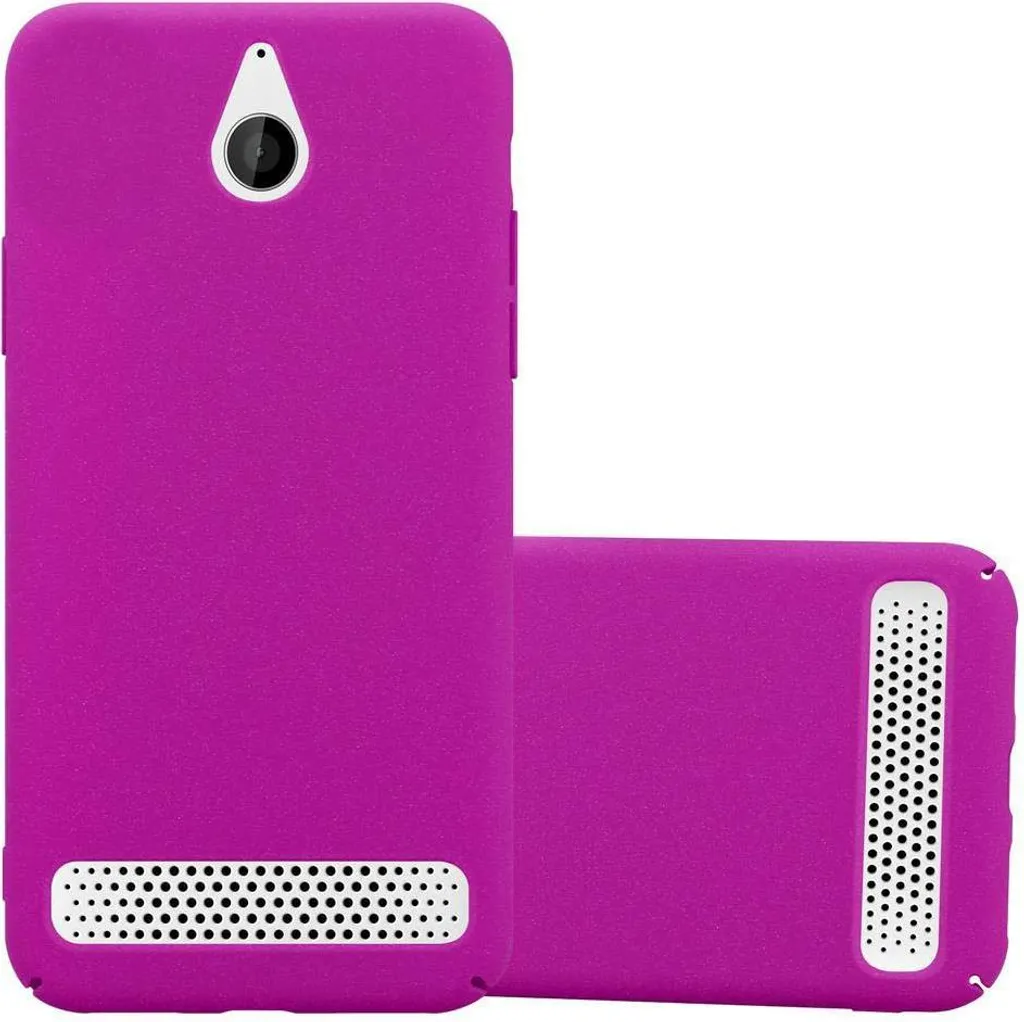 Custodia Rigida Cadorabo Sony Xperia E1 - Protezione Anti-Urto Rosa