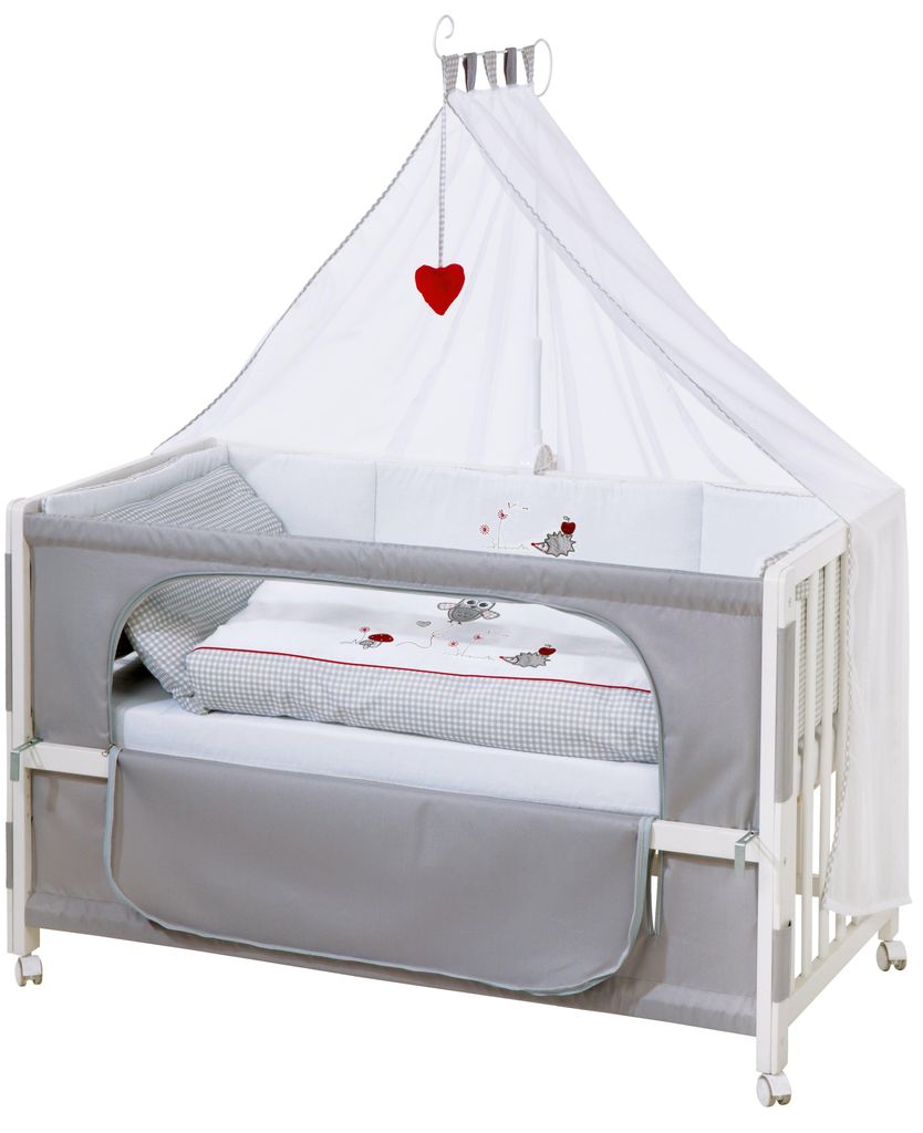 roba Roombed, Babybett 60x120 cm 'Adam & Eule', Produktbild 
