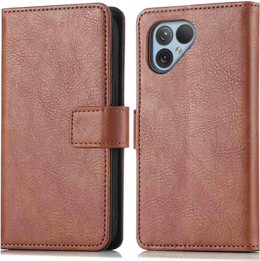 imoshion Custodia pieghevole Fairphone 5 - Marrone Immagine del prodotto 