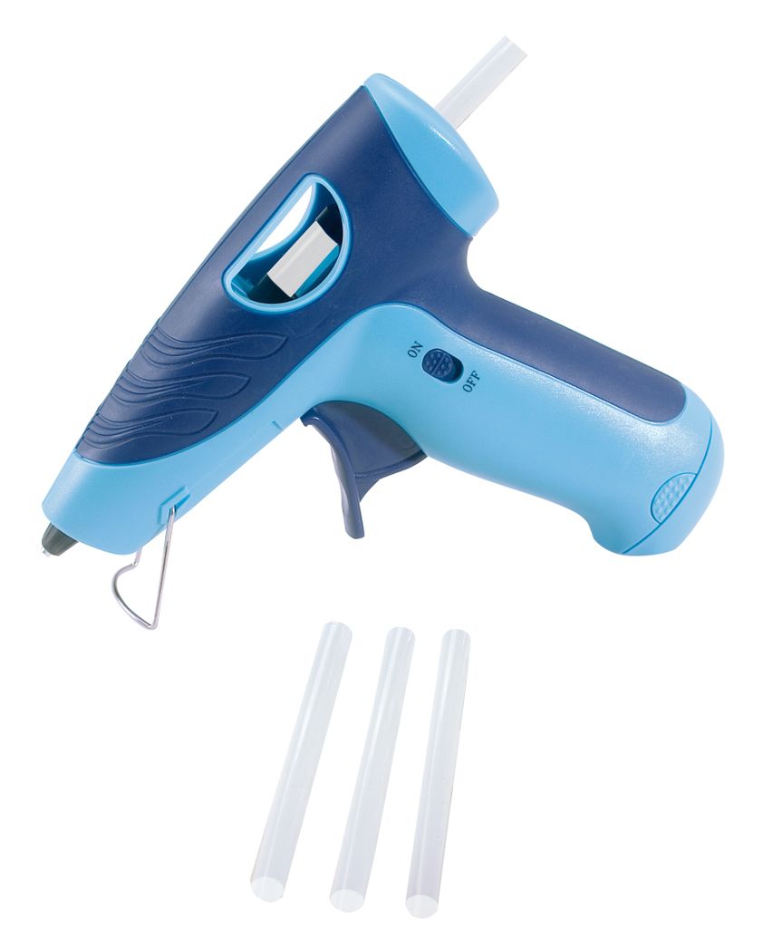 PEBARO Heißklebepistole ohne Kabel 4 Teile 220g