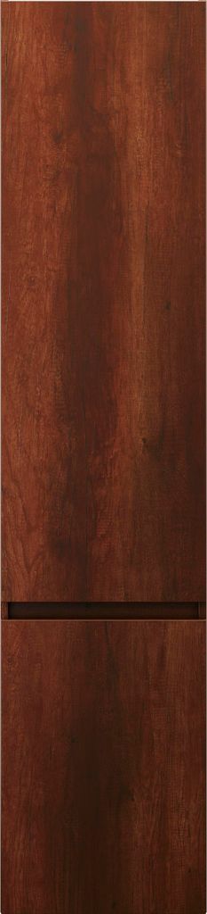 burgbad Lin20 Hochschrank wandhängend mit 2 Türen, LED-Innenbeleuchtung, Innenschubladen, Türanschlag links, 400x345x1760mm, HSPH040LF5359