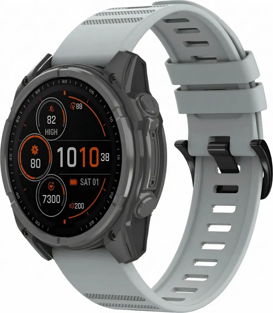 Cinturino Sportivo imoshion 22mm Grigio per Garmin Fenix e Instinct