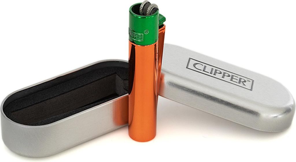 Clipper Metall Safari V1 Orange Grün