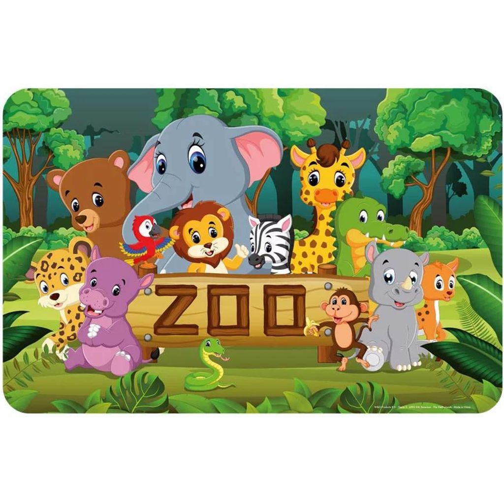 Ultiluxe Animals Zoo Tischsets - 43x28 cm Produktbild 