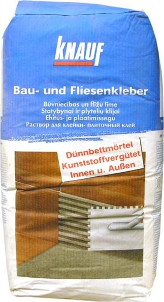 48 Sack Knauf K1 Bau- und Fliesenkleber C1T je 25kg