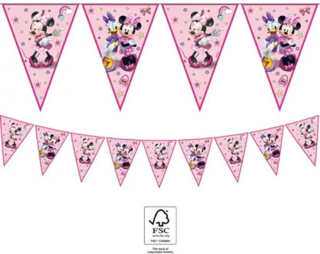 Girlanda vlajky myška Minnie a Daisy - 230 cm Obrázok produktu 