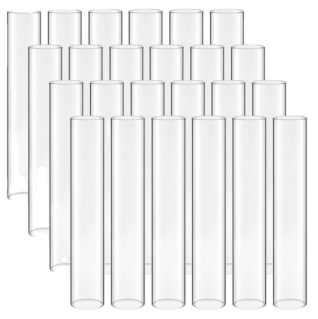 VEVOR Hurrikan Kerzenhalter Set mit 36 Stück, Φ 65 x 350 mm Produktbild 