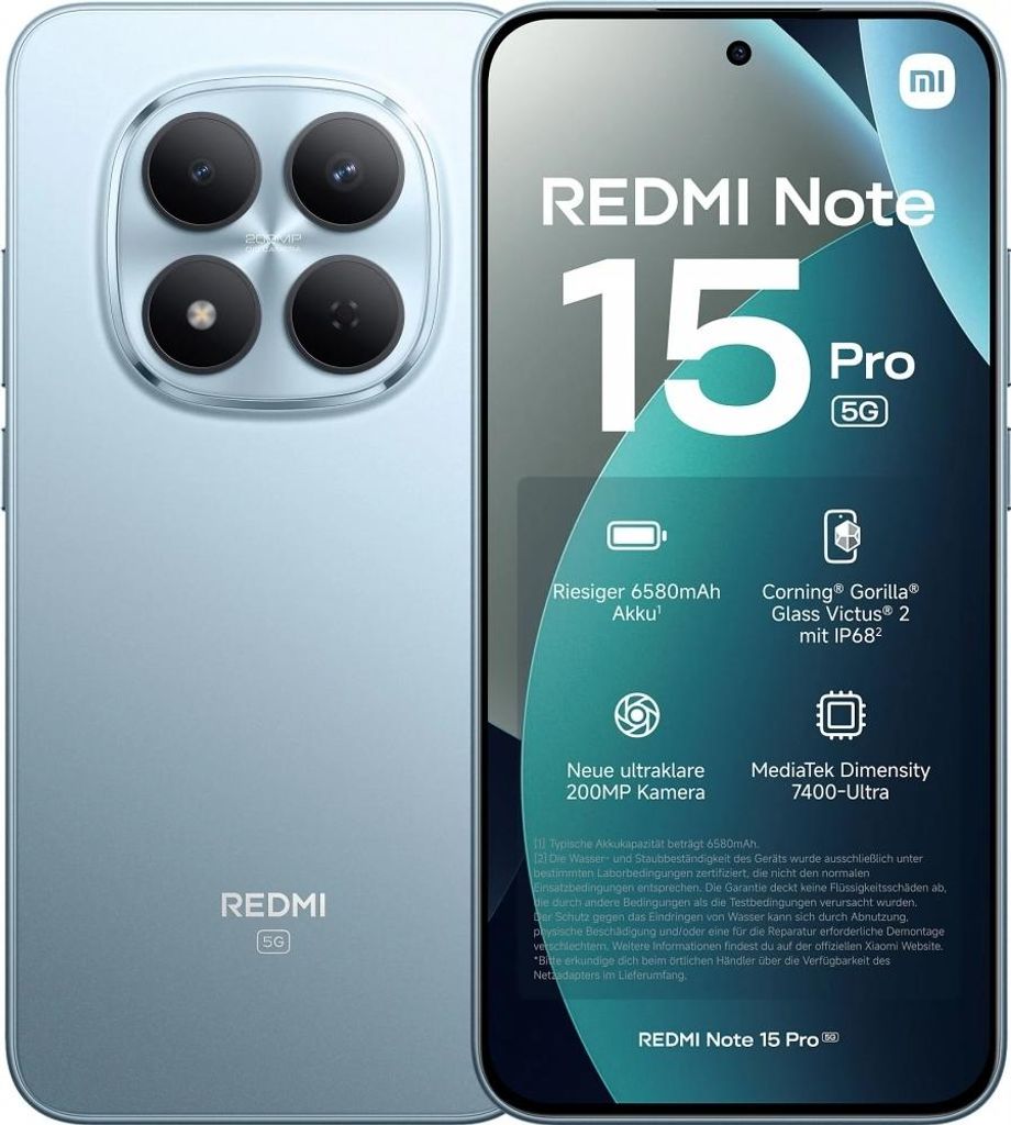Xiaomi MZB0LZ8EU - Mobiltelefon - 512 GB - Blau Obrázok produktu 