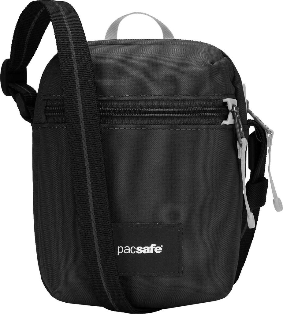 Pacsafe Go Micro Crossbody w kolorze Jet Black Zdjęcie produktu 