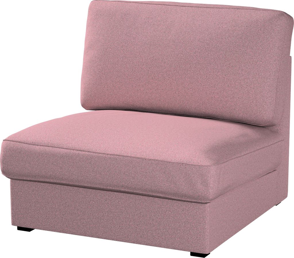 Dekoria Bezug für Kivik Sessel nicht ausklappbar, schwarz--rosa, Bezug für Sessel Kivik