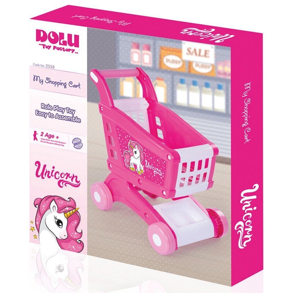 Dolu Eenhoorn Winkelwagen Roze Image du produit 