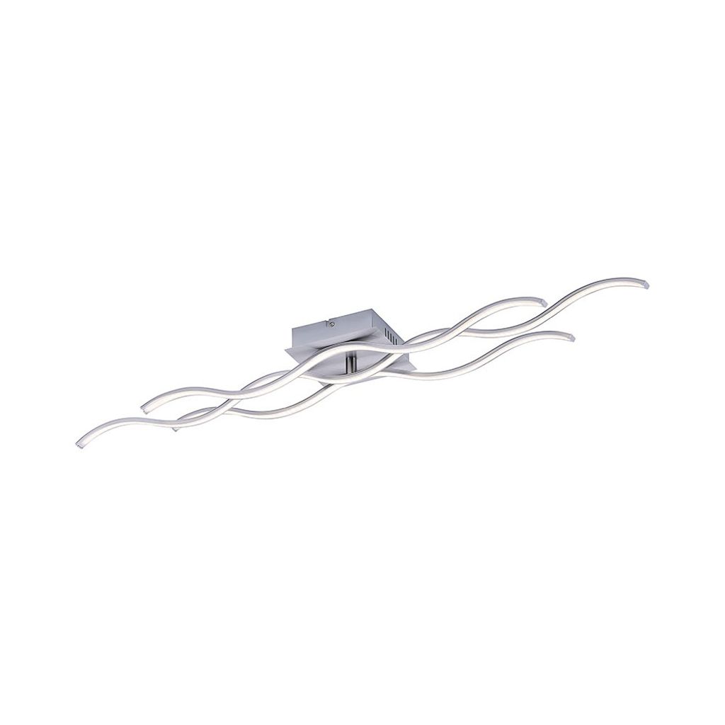WAVE Leuchten Direkt Deckenleuchte, stahl 2xLED 8W, 1xLED Produktbild 
