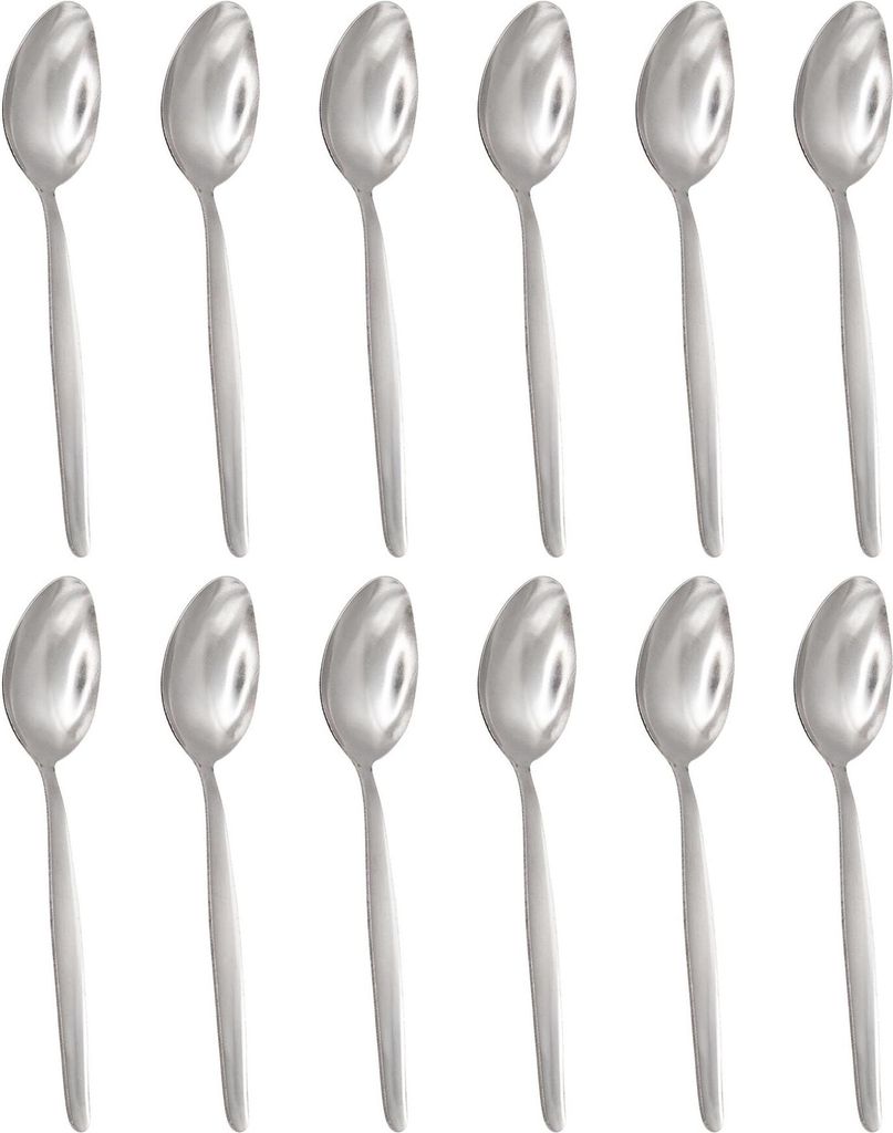 Argon Ta Economy Dessertlöffel aus Edelstahl – 19 cm – 12 Stück