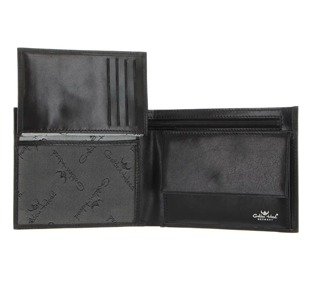 Golden Head Colorado RFID Billfold Wallet Black - Sicurezza e Stile - 3