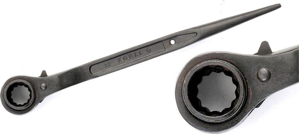 Vorel Chiave a cricchetto doppia 19X22Mm per ponteggi 52936 Immagine del prodotto 