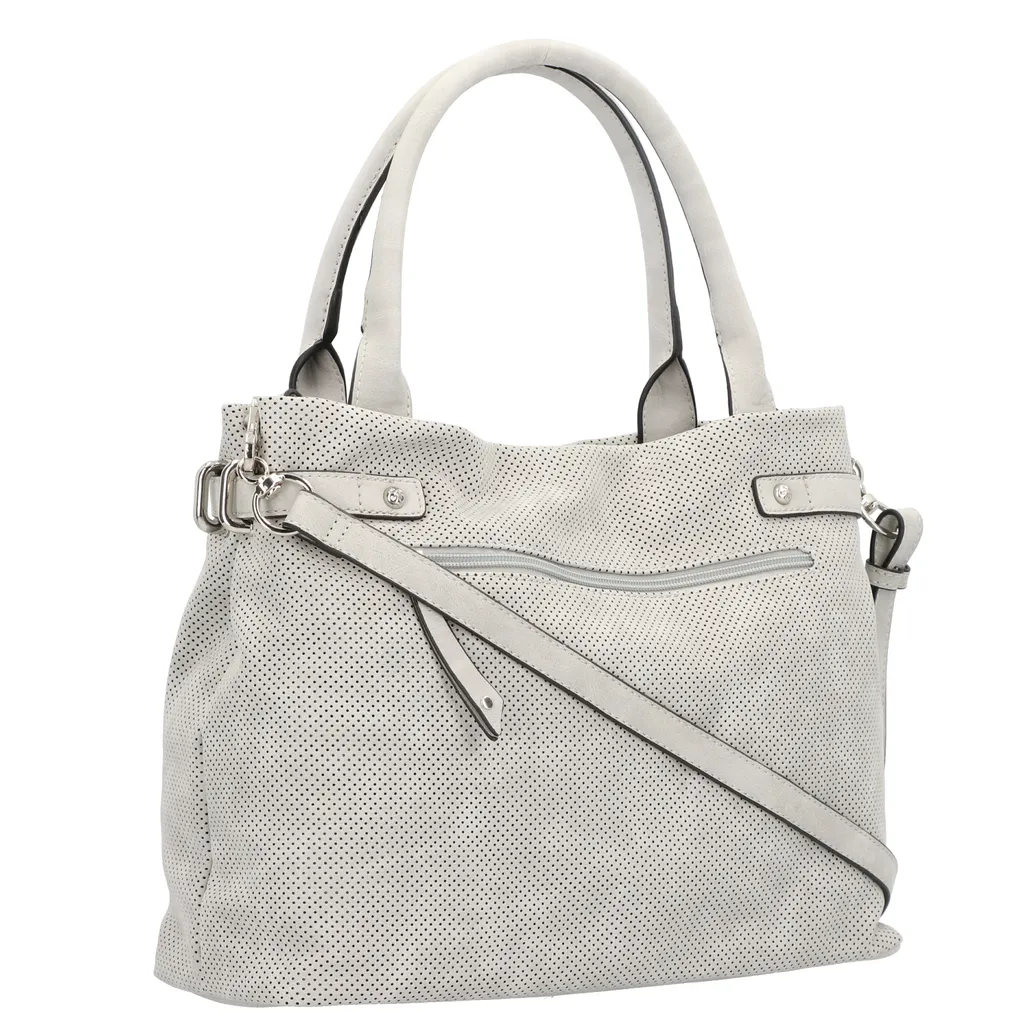 SURI FREY Romy Basic Sac à Main Gris - Matière Souple et Design Moderne - 19