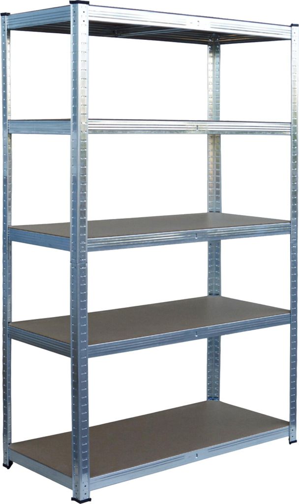 relaxdays Schwerlastregal mit 5 Ebenen bis 875 kg