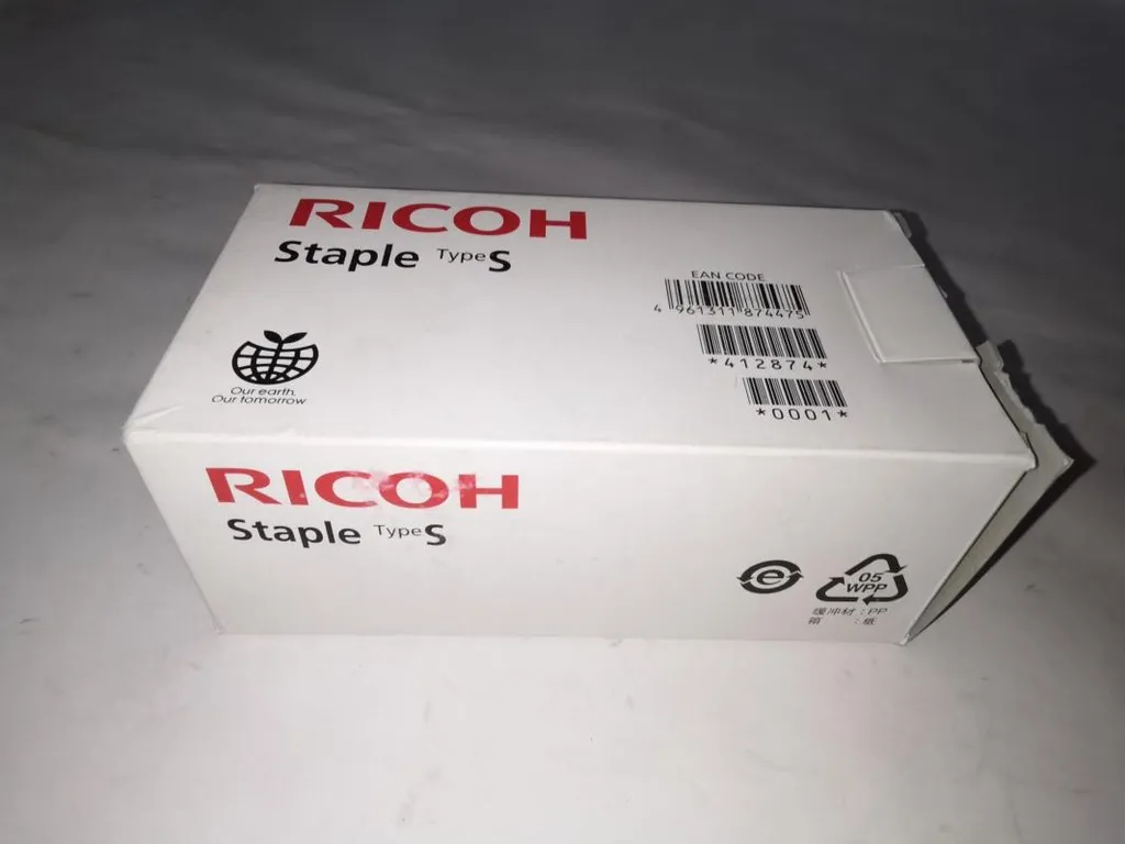 Agrafes Ricoh Type S pour SR 3000 - Boîte de 5000 pièces - 412874 412875